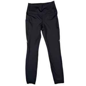 NWT Spyder Active Black High Waisted‎ Leggings With Pockets Atleaisure XS